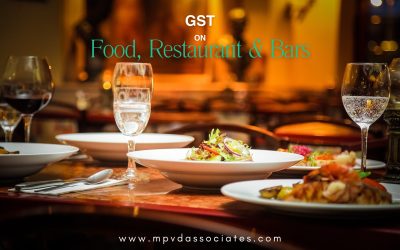 GST on Food and Restaurants/Bars: Rules and Rates on Food